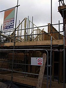 Timber Frame in Progress